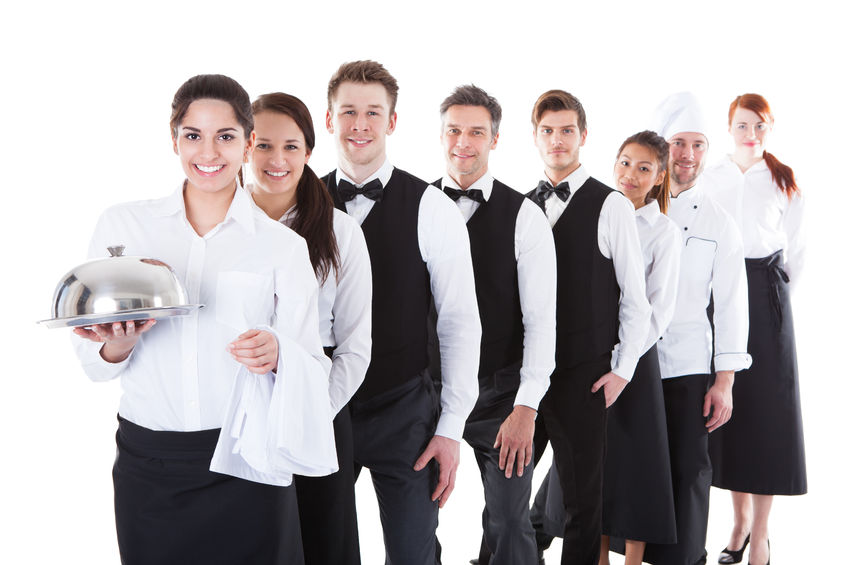 Photo of restaurant wait staff